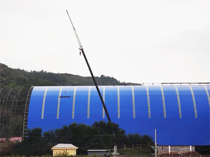 太仓煤棚网架工程